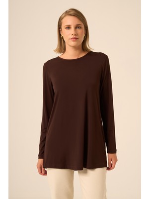 Ftz Women Kadın Uzun Kollu Içlik  Kahve 31086