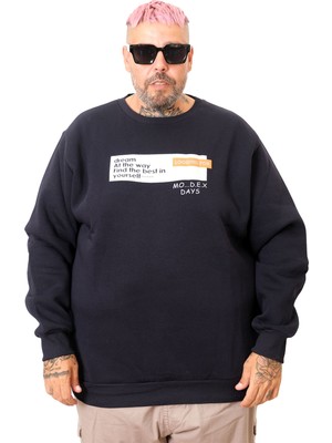 Mode Xl Erkek Sweat Bisiklet Mo...d.e.x Days U25801