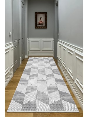 Bazaar Forum Pamuk Taban Dijital Baskı Kaymaz Tüy Dökmeyen Makinada Yıkanabilir Salon Halısı Mutfak Halısı