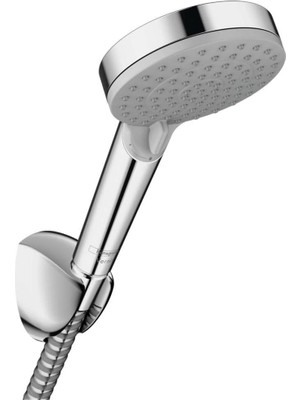 Storemax Duş Seti Vernis Blend, Hortumlu ve Tutuculu Duş Başlığı, 2 Püskürtme Türüne Sahip El Duşu, Krom