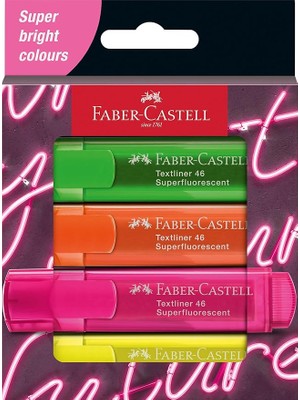 Fosforlu Kalem Seti, 4’lü, Şeffaf Renkler, Su Bazlı Mürekkep, Kesik Uç, 3 Farklı Çizgi Kalınlığı, Yeniden Doldurulabilir