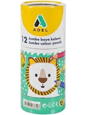 9520 Jumbo Hexa Boya Kalemi 12'li 44593