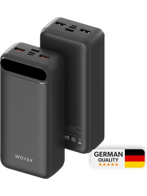 Woyax Powerbank 30000mah Hızlı 22.5w Taşınabilir Batarya Şarj Cihazı