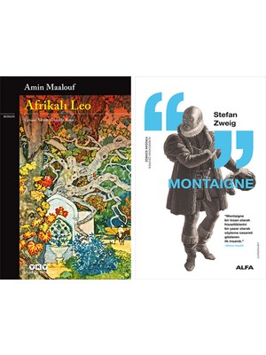 Alfa Yayınları Afrikalı Leo + Montaigne