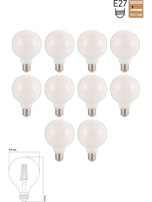 Heka LED Ampul E27 9W 3000K Gün Işığı ERD-232