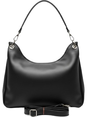 Wolini Wolını Kadın Halka Detaylı El ve Omuz Çantası