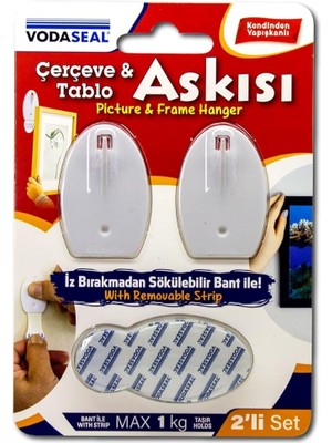 Misda Store Çerçeve Tablo Askısı 2'li Set