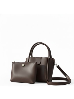 Wolini Wolını Kadın Yavrulu Omuz ve El Çantası