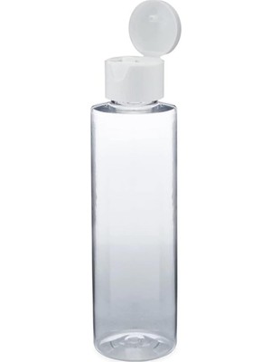 Misda Store - Plastik Doldurulabilir Boş Fliptop Kapaklı Şişe - 10 Adet