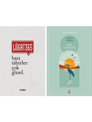 Kapı Yayınları LÛGAT365 - Bazı Tabirler Çok Güzel (Ciltli) + Göl Saatleri