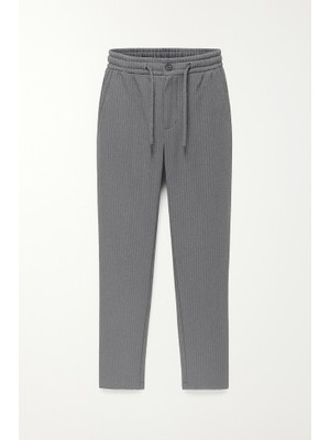 CGA Erkek Kırçıllı Füme Pantolon Spor Pantolon Beli Lastikli