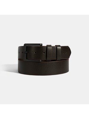 Desa Erkek Kahve Spor Deri Kemer