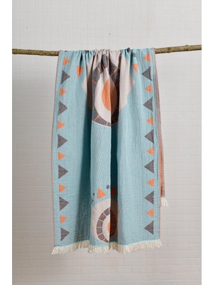 Mavi Evil Eye Peştemal