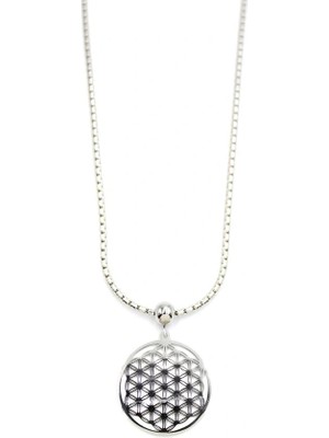 Litaetrend Yaşam Çiçeği Kolye - Gümüş