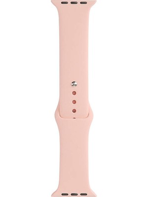 Lopard Apple Watch Seri 10-11 (42MM) Kordon 1/2/3/4/5/6/se/7/8/9 (38-40-41MM) Band Serisi Klasik Kordon Silikon Strap Kayış