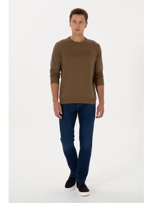 U.S. Polo Assn. Erkek Koyu Mavi Slim Fit Jean Pantolon 50316552-DN0023