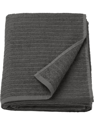 IKEA Vagsjohn Banyo Havlusu Koyu Gri 100 x 150 cm