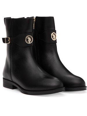 U.S. Polo Assn. Kadın Siyah Bot 50314384-VR046