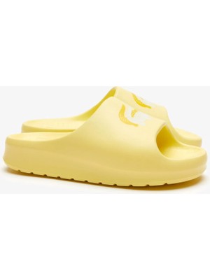 Lacoste Croco 2.0 Evo Kadın Sarı Terlik - 745CFA