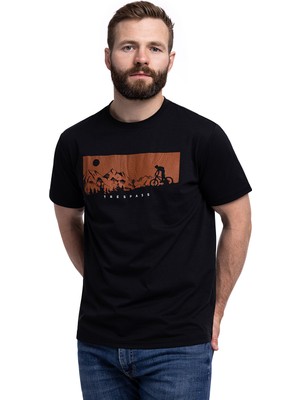 Trespass Nellow - Casual T-Shirt Erkek Siyah Tişört
