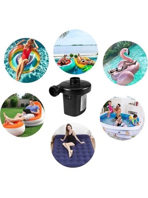 Ronanna Elektrikli Hava Pompası Şişme Yatak - Lastik - Vakumlu Poşet Hava Kompresörü