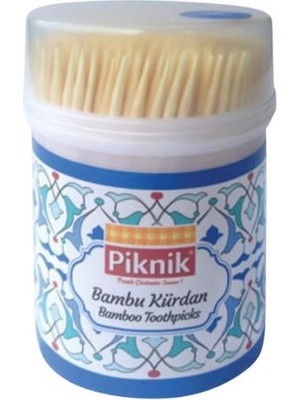 Piknik Ağaç Bambu Kürdan 400'LÜ