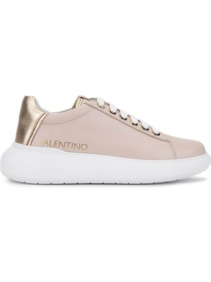 Mario Valentino Kadın Hakiki Deri Bej Sneakers & Spor Ayakkabı 1040 91J2310 Bn Ayk SK25-26 Beıge/oro
