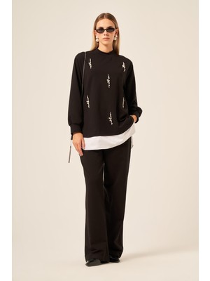 Ftz Women Kadın Iki Ip Takım  Siyah 31203