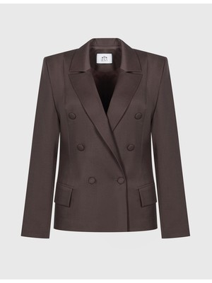 İLVİ Chilca Kahverengi Kadın Ceket