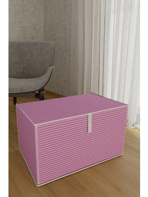 Ronanna Çok Amaçlı Düzenleyici Kutu Organizer Cırt Cırtlı Hurç Mega Boy 30CM x 40CM x 60CM (3 Adet) 6272