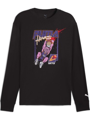 Puma Hoopstel Ls Tee 632903-01 Tişört Erkek T-Shirt
