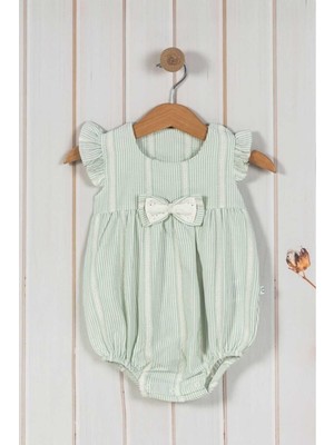 Dinamik çocuk %100 Pamuk Kız Bebek/yenidoğan Fiyonklu Alttan Çıtçıtlı Badi/body