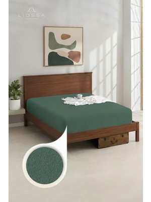 Liossa Premium Pamuklu Havlu Çarşaf | 360° Tam Lastikli | Tek/çift Kişilik Lastikli Havlu Çarşaf