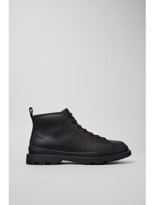 Camper Erkek Brutus Deri Bot - Siyah