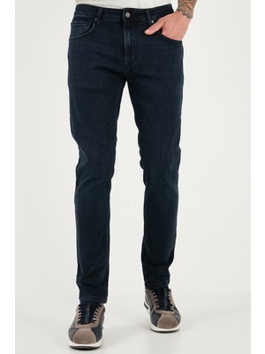 Buratti Pamuklu Slim Fit Yüksek Bel Dar Paça Jeans Erkek Kot Pantolon 3300C47TOKYO