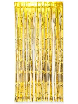 BenimMarifetlerim Püsküllü Altın Doğum Günü Arka Fon Banner