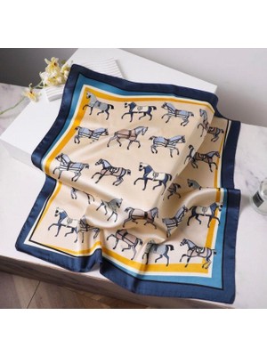 Venüs Design Desenli Şal-Fular 70X70