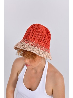 Günbatımı Renk Geçişli Şapka