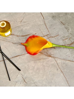 Matmel Deco Yapay Zambak Çiçeği - Turuncu - 60 cm