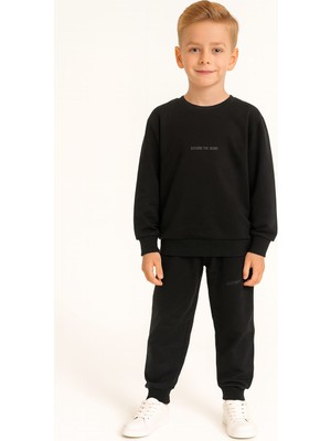 Gigi Giyim Düz Renk Iki Ip Erkek Çocuk Takım