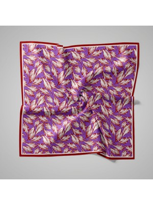 Piramit Naturel Eşarp | Yaprak Esintisi