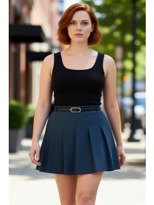 PayBuy Kadın Detaylı Askılı Vücuda Oturan Örme Üst Giyim Kaliteli Şık Rahat Modern Zarif Günlük