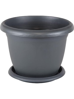 V510 Villa Saksı Set 10 No 35 Litre, 48 Cm, Antrasit
