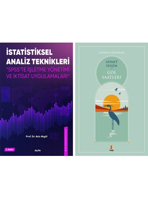 Kapı Yayınları Istatistiksel Analiz Teknikleri + Göl Saatleri