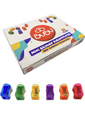Mikro BUBU-KT0013 Bubu Mini Silindir Kalemtıraş 72 Adet