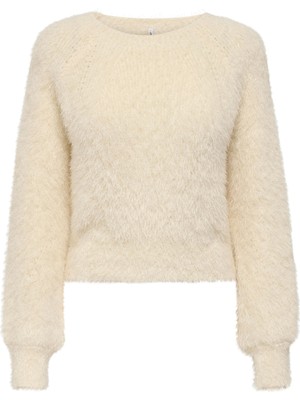 Only Onllulu Regular Fit Bisiklet Yaka Örme Kazak Bayan Kazak 15350650