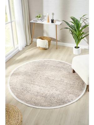 Venucci Home & Living Valeria %100 Polyester Vintage Modern  Dokuma Salon Oturma Odası Halısı