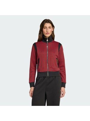 Adidas Originals JY3461 Houndstooth Track Top