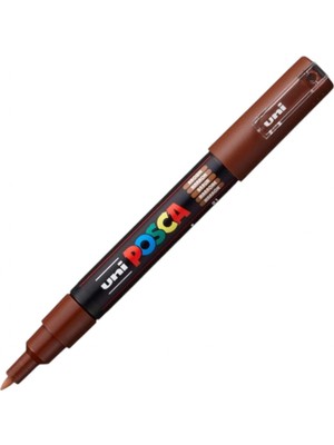 Uniball Posca 0.7 Su Bazlı Boyama Markörü Kahverengi- (Uni-Pc-1m ) (N)