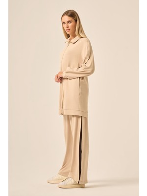 Ftz Women Kadın Oysho Pantolonlu Takım  Beige 31223